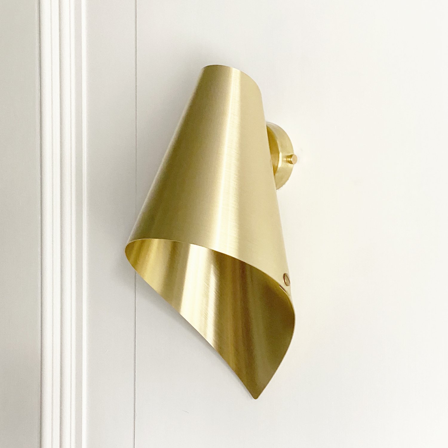 ARC Wall Light in Brushed Brass