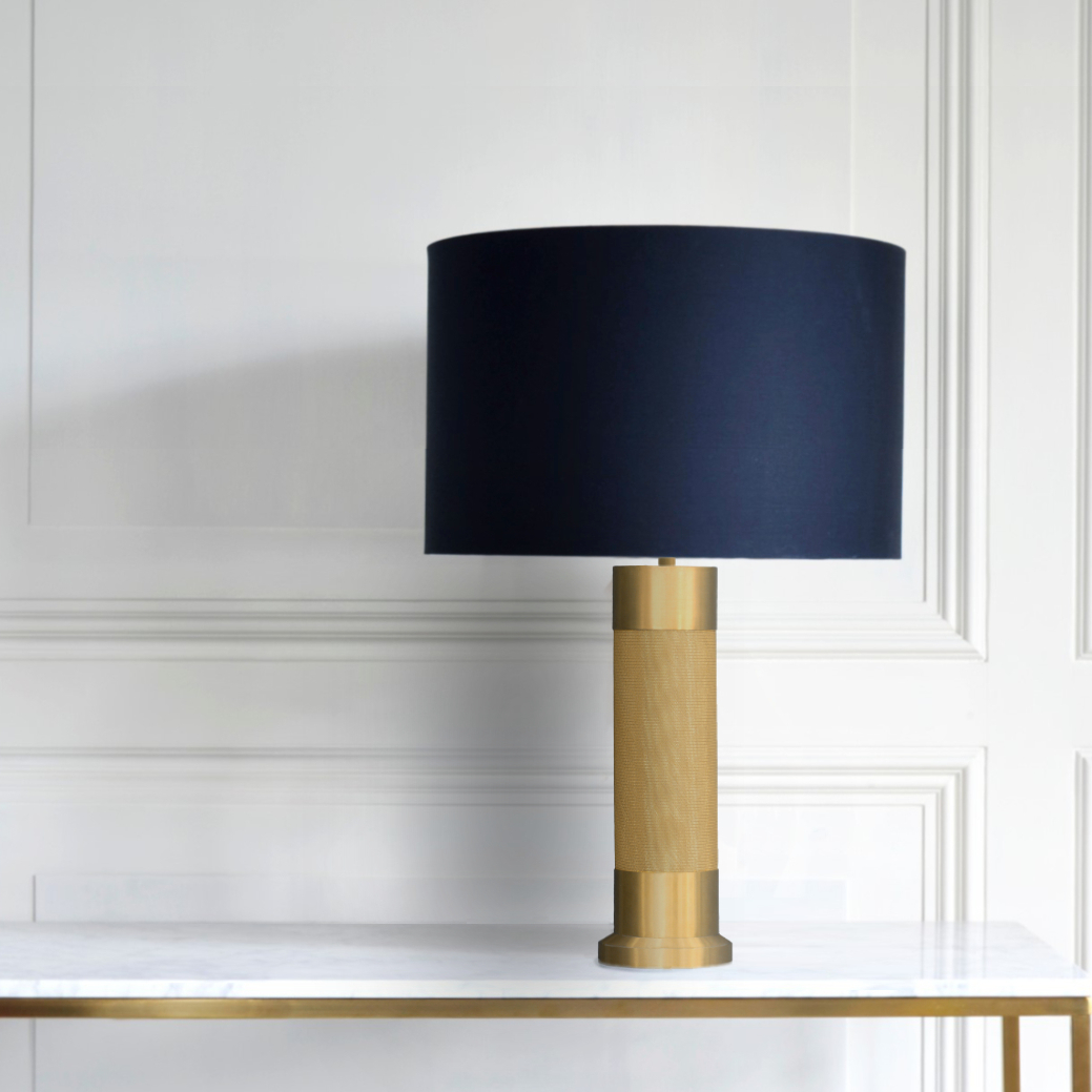 arcform LOOM table lamp in Brass